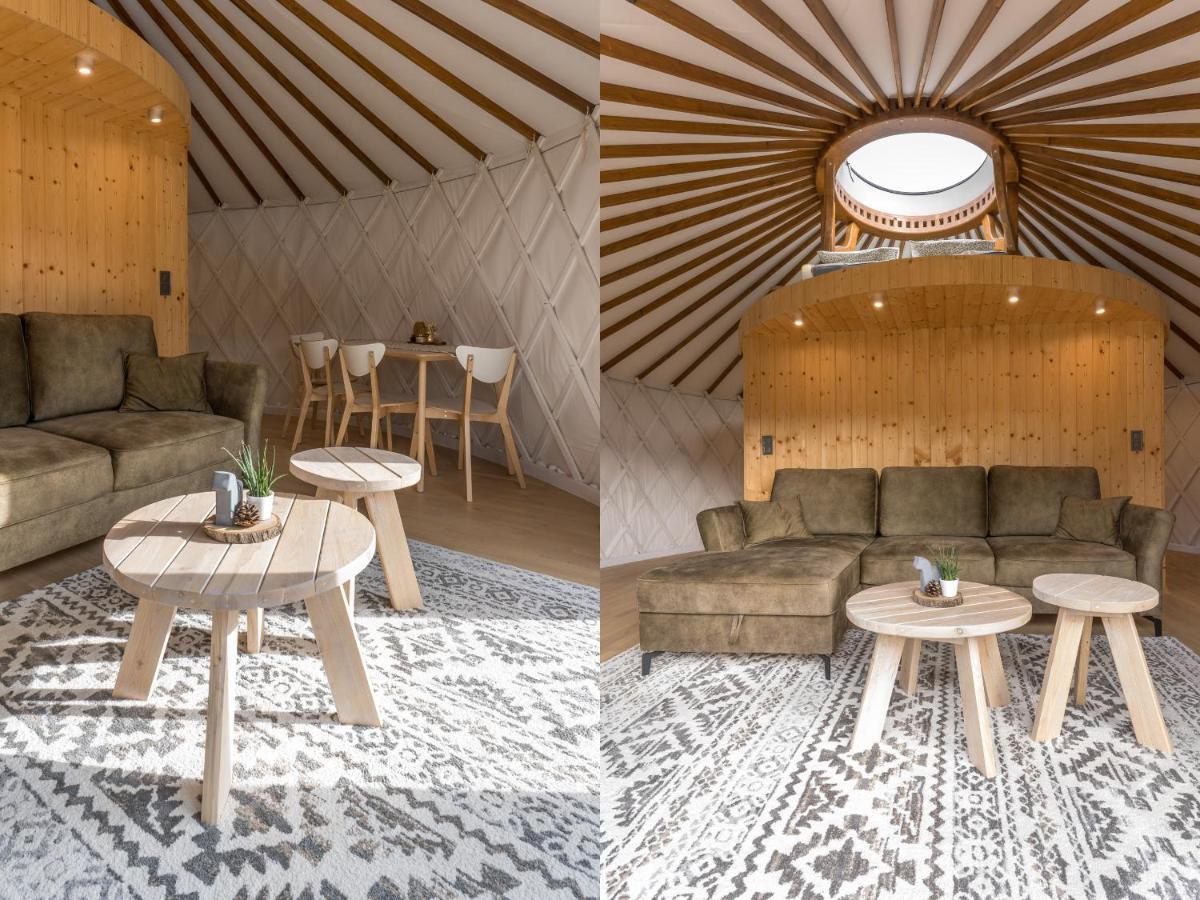 Gorski Glamping - Caloroczne Jurty Z Widokiem Tylmanowa Exterior foto
